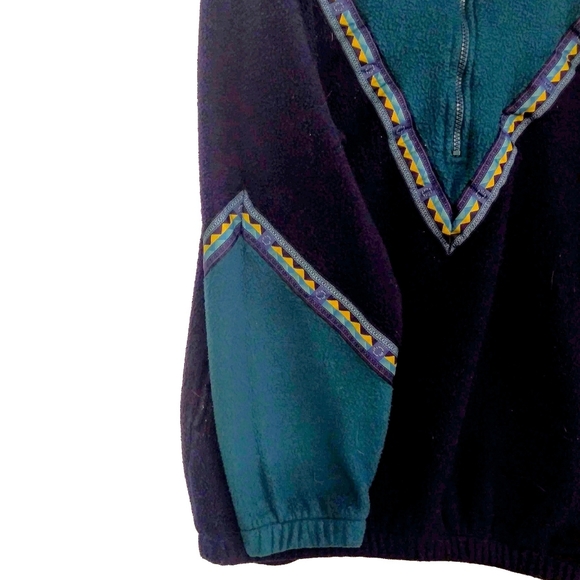 SPINDLE RIVER UNISEX FLEECE 1/4 ZIP PULLOVER - Picture 5 of 8